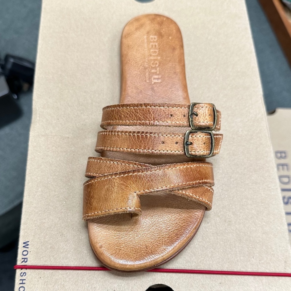 BedStu Hilda Sandal Tan Rustic